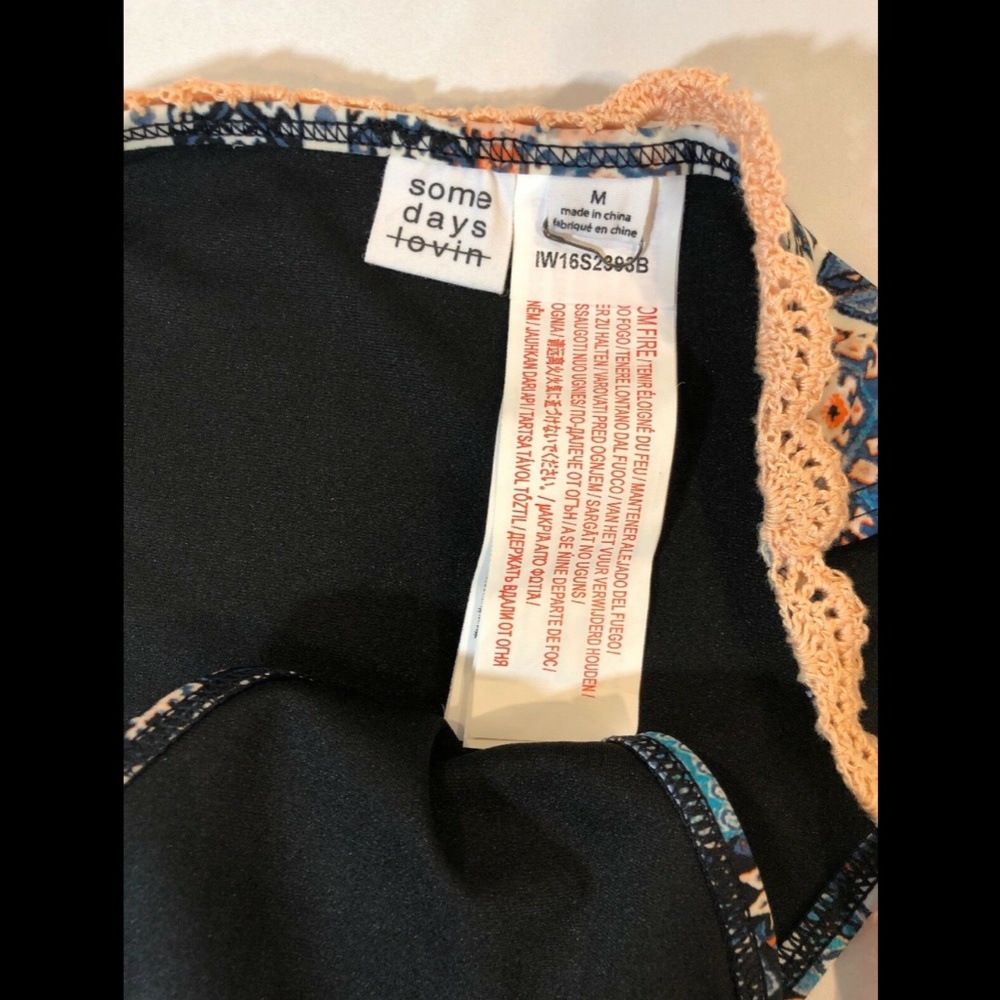 NEW‎ Somedays Lovin Amardri' Lace Trim Bikini Bottoms [ SZ Medium ] - Picture 7 of 11